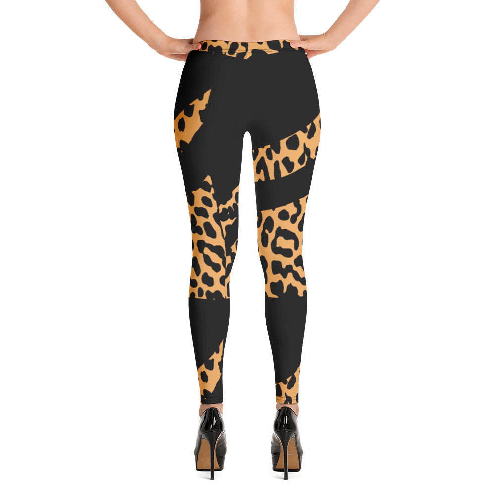 cheetah Blk Leggings