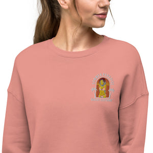 Summer Paradise Crop Sweatshirt